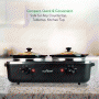 Pyle - pkbfwm26 , Kitchen & Cooking , Food Warmers & Serving , Dual Pot Electric Slow Cooker Food Warmer - Food Buffet Warming Server