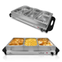 Pyle - AZPKBFWM33 , Kitchen & Cooking , Food Warmers & Serving , Food Warming Tray / Buffet Server / Hot Plate Warmer
