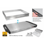 Pyle - AZPKBFWM33 , Kitchen & Cooking , Food Warmers & Serving , Food Warming Tray / Buffet Server / Hot Plate Warmer