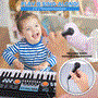 Pyle - PKBRD4113.7 , Musical Instruments , Digital Musical Karaoke Keyboard - Portable Electronic Piano Keyboard with Built-in Rechargeable Battery & Wired Microphone (49 Keys)