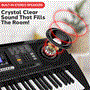 Pyle - PKBRD6151PB , Musical Instruments , Digital Musical Karaoke Keyboard Piano - Portable Electronic Piano Keyboard Includes Water-Resistant Case Bag & keyboard stool & keyboard stand (61 Keys)