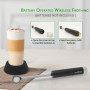 Pyle - CA-PKBRFM32 , Kitchen & Cooking , Frothers , Ultrasonic Drink Frother with Frothing Glass