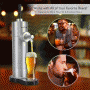 Pyle - PKBRFMSR22 , Kitchen & Cooking , Fridges & Coolers , Automatic Beer Dispenser - Portable Beer Pump Server