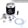 Pyle - pkbrtp50 , Kitchen & Cooking , Fridges & Coolers , Homebrew Mini Keg - Stainless Steel CO2 Home Keg Dispenser System (64 oz.)