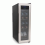 Pyle - PKCWC12 , Kitchen & Cooking , Fridges & Coolers , Home Wine Cooler Fridge - Smart Wine Cooler Chilling Refrigerator with Digital Touchscreen Control, Adjustable Temp (12 Bottle Storage Capacity)