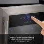 Pyle - PKCWC15 , Kitchen & Cooking , Fridges & Coolers , Wine Chilling Refrigerator Cellar - Digital Touch Button Control with Air Tight Seal, Contains Placement for Standing Bottles (15 Bottle Storage Capacity)