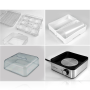 Pyle - pkec12 , Kitchen & Cooking , Dehydrators & Steamers , Electric Food Steamer, Egg Cooker / Boiler
