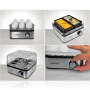 Pyle - pkec40 , Kitchen & Cooking , Dehydrators & Steamers , Electric Food Steamer, Egg Cooker