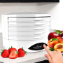 Pyle - UPKFD18WT , Kitchen & Cooking , Dehydrators & Steamers , Food Dehydrator - Electric Kitchen Dehydrator (White)