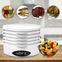 Pyle - AZPKFD18WT , Kitchen & Cooking , Dehydrators & Steamers , Food Dehydrator - Electric Kitchen Dehydrator (White)