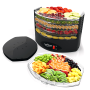 Pyle - UPKFD19BK , Kitchen & Cooking , Dehydrators & Steamers , Food Dehydrator - Electric Kitchen Dehydrator (Black)