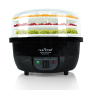 Pyle - pkfdsrc11bk , Kitchen & Cooking , Dehydrators & Steamers , 3-in-1 Dehydrator & Steamer Food Cooker (Black)