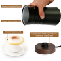 Pyle - pkfmr11bk , Kitchen & Cooking , Frothers , Electric Milk Frother & Milk Warmer (Black)