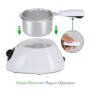 Pyle - PKFNMK14 , Kitchen & Cooking , Candy & Snacks , Electric Chocolate Melting and Warming Fondue Set