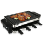Pyle - PKGRST42 , Kitchen & Cooking , Cooktops & Griddles , Raclette Grill, Two-Tier Party Cooktop, Metal Grill Surface