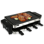 Pyle - AZPKGRST42 , Kitchen & Cooking , BBQ & Grilling , Raclette Grill, Two-Tier Party Cooktop, Metal Grill Surface
