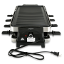 Pyle - AZPKGRST42 , Kitchen & Cooking , BBQ & Grilling , Raclette Grill, Two-Tier Party Cooktop, Metal Grill Surface