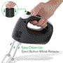 Pyle - PKHNDMX32 , Kitchen & Cooking , Blenders & Food Processors , Cordless Kitchen Mixer - 3-Speed Hand Mixer with Built-in Rechargeable Battery