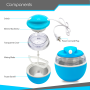 Pyle - PKICCM20 , Kitchen & Cooking , Ice Makers , Electric Ice Cream Maker (Gelato, Frozen Yogurt, Sorbet, Ice Cream Maker)