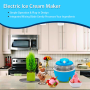 Pyle - pkiccm20 , Kitchen & Cooking , Ice Makers , Electric Ice Cream Maker (Gelato, Frozen Yogurt, Sorbet, Ice Cream Maker)