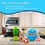 Pyle - PKICCM20 , Kitchen & Cooking , Ice Makers , Electric Ice Cream Maker (Gelato, Frozen Yogurt, Sorbet, Ice Cream Maker)