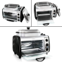 Pyle - PKMFT027 , Kitchen & Cooking , Ovens & Cookers , Multi-Function Dual Oven with Rotisserie & Roast Cooking