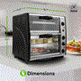 Pyle - PKMFT028 , Kitchen & Cooking , Ovens & Cookers , Multi-Function Dual Oven Cooker with Rotisserie & Roast Cooking