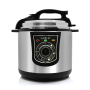 Pyle - pkprc15 , Kitchen & Cooking , Ovens & Cookers , Electric Pressure Cooker with Adjustable Time Setting, Stainless Steel