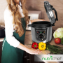 Pyle - pkprc15 , Kitchen & Cooking , Ovens & Cookers , Electric Pressure Cooker with Adjustable Time Setting, Stainless Steel