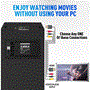 Pyle - PKRK270BT , Sound and Recording , PA Loudspeakers - Cabinet Speakers , Karaoke Vibe Portable Video PA Speaker System with Built-in Multimedia Disc Player, (8’’ Speaker, 800 Watt)