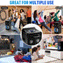 Pyle - PKRK270BT.5 , Sound and Recording , PA Loudspeakers - Cabinet Speakers , Karaoke Vibe Portable Video PA Speaker System with Built-in Multimedia Disc Player, (8’’ Speaker, 800 Watt)