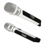 Pyle - PKRK9CR , Musical Instruments , Microphones - Headsets , Sound and Recording , Microphones - Headsets , Bluetooth Karaoke Microphone Speaker System with Wireless FM Radio Station Broadcasting