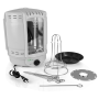 Pyle - pkrt12wt , Kitchen & Cooking , Ovens & Cookers , Vertical Countertop Rotisserie Rotating Oven (White)
