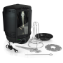 Pyle - AZPKRT13BK , Kitchen & Cooking , Ovens & Cookers , Vertical Countertop Rotisserie Rotating Oven (Black)