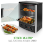Pyle - PKRT97 , Kitchen & Cooking , Ovens & Cookers , Multi-Function Vertical Oven - Countertop Rotisserie Oven with Bake & Roast Cooking