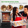 Pyle - PKRT97 , Kitchen & Cooking , Ovens & Cookers , Multi-Function Vertical Oven - Countertop Rotisserie Oven with Bake & Roast Cooking