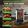 Pyle - PKRTVG34.6 , Kitchen & Cooking , Ovens & Cookers , Vertical Rotisserie Oven - Rotating Kebob Cooker