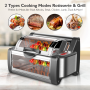 Pyle - pkrtvg38 , Kitchen & Cooking , Ovens & Cookers , Countertop Rotisserie & Grill Oven - Rotating Kitchen Cooker