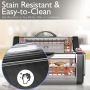 Pyle - pkrtvg38 , Kitchen & Cooking , Ovens & Cookers , Countertop Rotisserie & Grill Oven - Rotating Kitchen Cooker