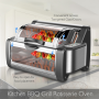 Pyle - PKRTVG65BK , Kitchen & Cooking , Ovens & Cookers , Digital Countertop Rotisserie & Grill Oven - Rotating Kitchen Cooker