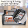 Pyle - pkrtvg65bk , Kitchen & Cooking , Ovens & Cookers , Digital Countertop Rotisserie & Grill Oven - Rotating Kitchen Cooker
