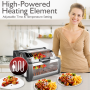 Pyle - pkrtvg65bk , Kitchen & Cooking , Ovens & Cookers , Digital Countertop Rotisserie & Grill Oven - Rotating Kitchen Cooker