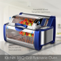 Pyle - pkrtvg65bl , Kitchen & Cooking , Ovens & Cookers , Digital Countertop Rotisserie & Grill Oven - Rotating Kitchen Cooker