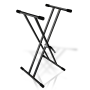 Pyle - PKS40 , Musical Instruments , Mounts - Stands - Holders , Sound and Recording , Mounts - Stands - Holders , Electronic Keyboard Stand - Digital Piano Keyboard Mount Holder, Height Adjustable