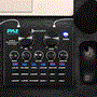 Pyle - PKSCRD208 , Sound and Recording , Mixers - DJ Controllers , Compact Karaoke Live Sound Card - Voice Changer Device for PS4/Xbox/Smart Phone/iPad/Computer, with Multiple Sound Effect