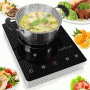 Pyle - PKST18 , Kitchen & Cooking , Cooktops & Griddles , Ceramic Cooktop, Electric Countertop Glass Burner Cooker, Stainless Steel