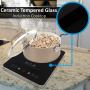 Pyle - AZPKSTIND24 , Kitchen & Cooking , Cooktops & Griddles , Induction Cooktop - Digital Countertop Burner with Adjustable Temp Control