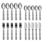 Pyle - PKSTSF10 , Kitchen & Cooking , Kitchen Tools & Utensils , 20-Piece Flatware Set - Kitchen Utensils