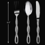 Pyle - PKSTSF10 , Kitchen & Cooking , Kitchen Tools & Utensils , 20-Piece Flatware Set - Kitchen Utensils