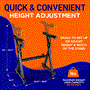 Pyle - PKSTZ88 , Musical Instruments , Heavy-Duty Keyboard Stand with Wheels - Digital/Electronic Piano Height Adjustable Stand with Locking Wheels